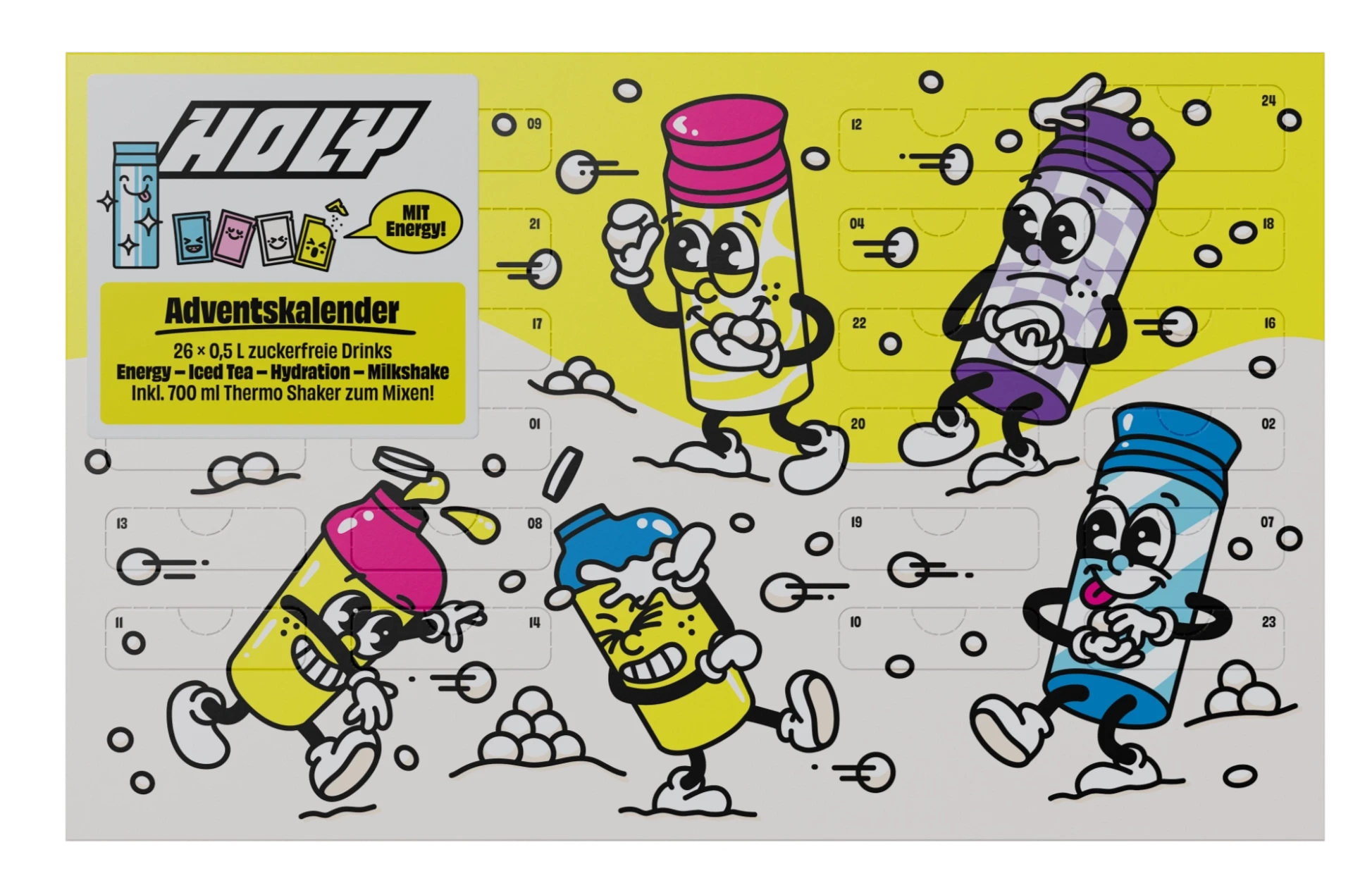 Calendrier de l'Avent HOLY avec Energy
