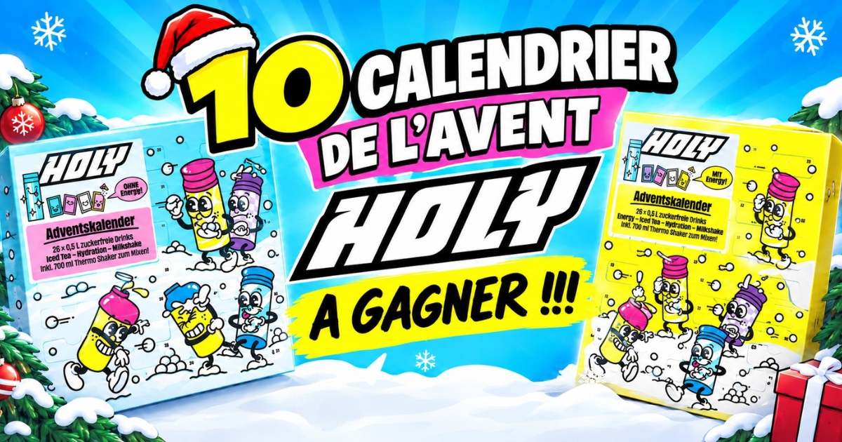 10 calendriers de l'Avent HOLY à gagner